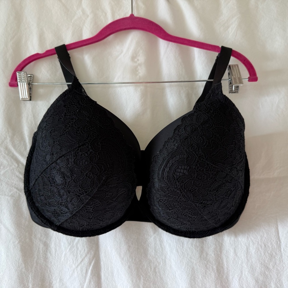 Soma Stunning Push Up Black Lace Bra